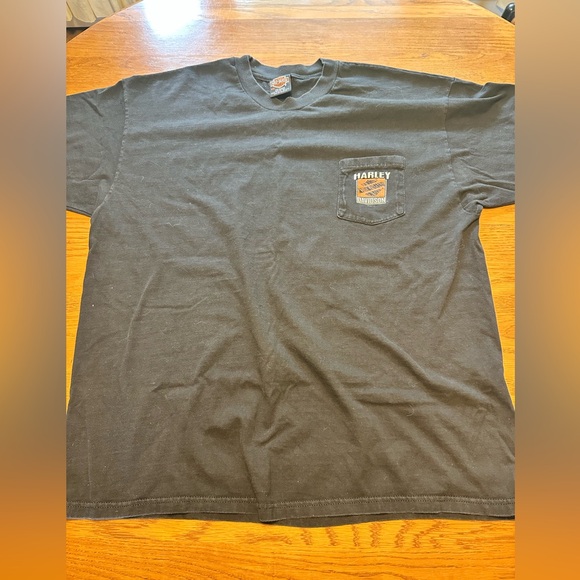 Harley-Davidson Other - Vintage 1997 Harley Davidson Pocket T Shirt San Diego California Sz XXL Bike Y2K